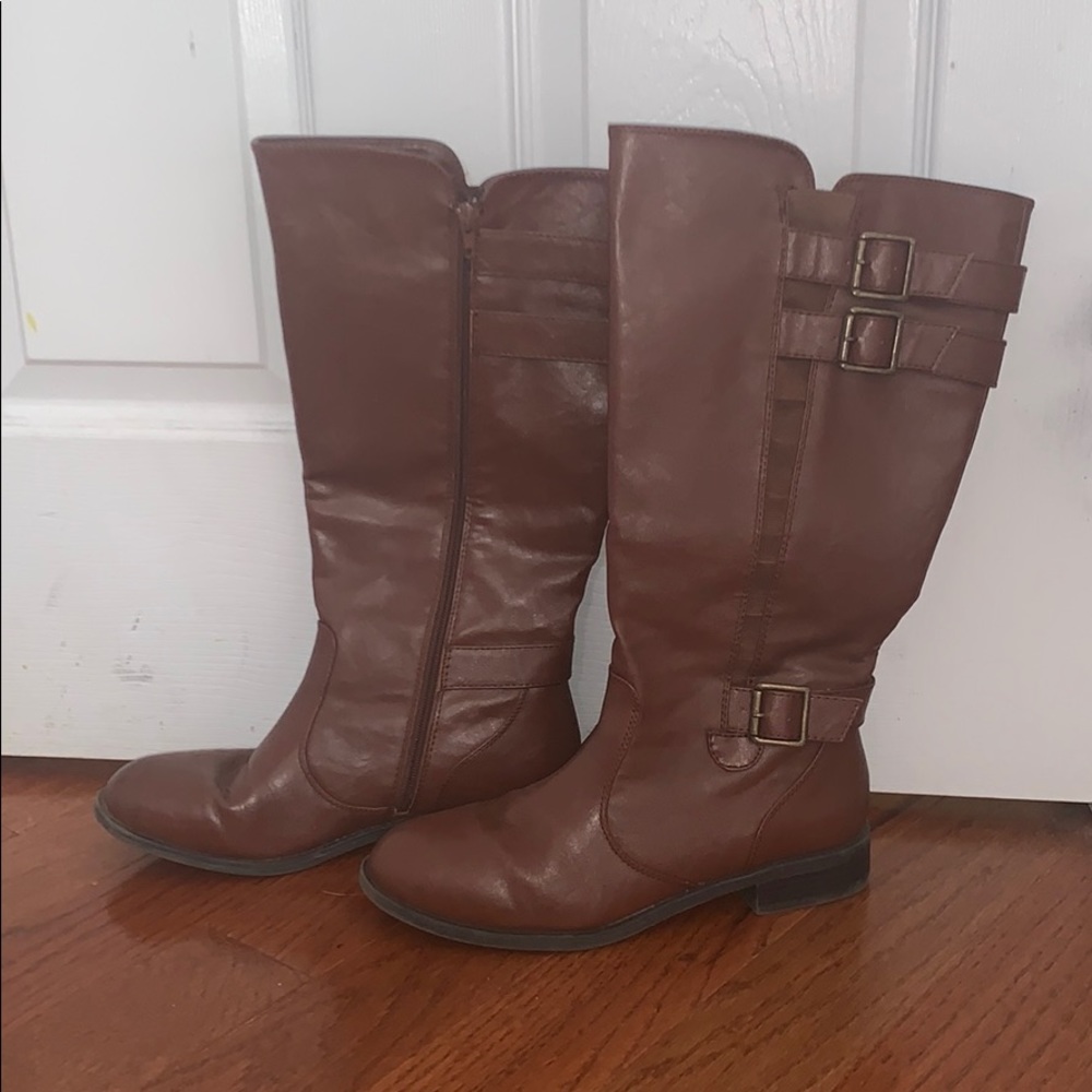 Tall Brown Boots